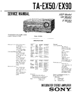 Sony TA-EX90 - Service Manual 